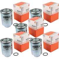 5X Mahle / Knecht Kraftstofffilter Kc 83D Fuel Filter