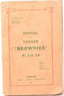 Manuel d'utilisation des Kodaks "Brownies" N°2 et 2A. Bon état (Fr)