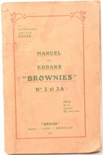 Kodaks "Brownies" No.2 and 2A User Manual. Good condition Fr 