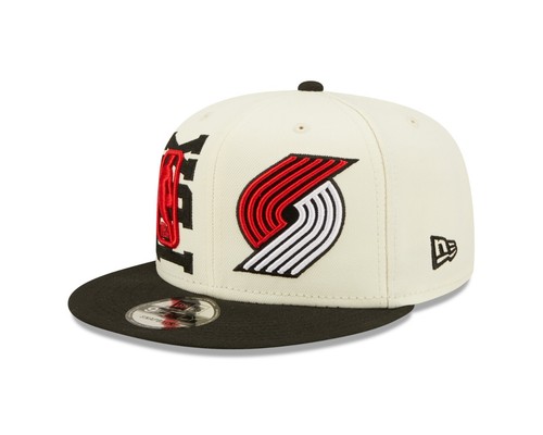 Portland Trail Blazers New Era NBA On Stage Draft 9FIFTY Gorra Snapback - Crema - Imagen 1 de 8