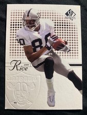 2002 UPPER DECK SP AUTHENTIC #15 JERRY RICE NM-MT NFL FOOTBALL CARD