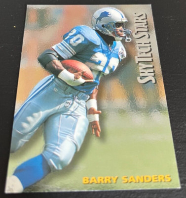 1994 Barry Sanders SkyBox SkyTech Stars #ST-27 (NM/MINT) HOF