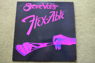 STEVE VAI   FLEX-ABLE LP   Nr MINT A1/B1 UK 1984 FRANK ZAPPA