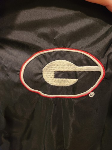 Vintage Team Starter Georgia Bulldogs Zipped Warm Jacket Men's LARGE RN #67891 - Picture 6 of 9