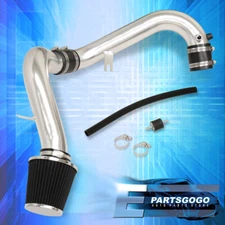 For 01-05 Honda Civic EX 1.7L MT JDM Chrome Piping Cold Air Intake System Filter