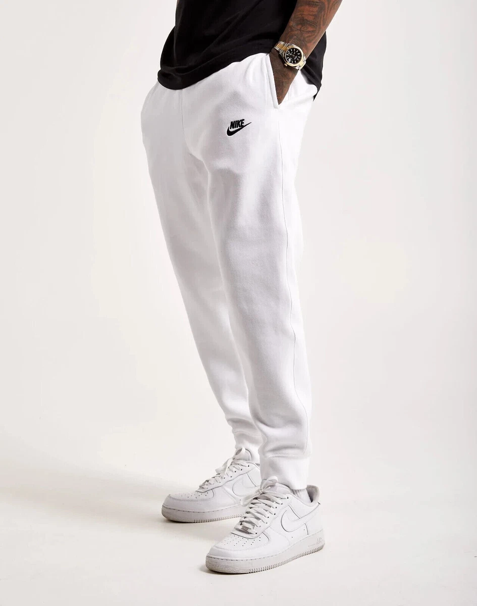 Nike Sportswear Club Fleece Jogger Sweatpants Size XL White BV2671 