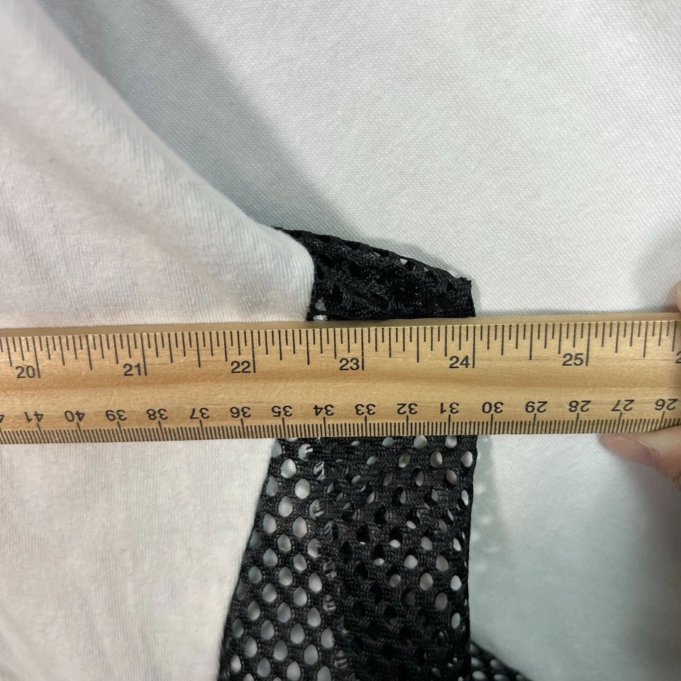 Camiseta deportiva vintage Bauer Off Ice Hockey Ed Belfour adulto mediana blanca para hombre Foto 4 de 4