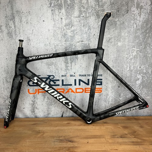 2020 Specialized S-Works Roubaix Team 59 (58cm) Carbon Frameset Future Shock 2.0 - Picture 2 of 11