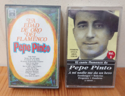 2 CINTAS DE CASETE, PEPE PINTO, CASSETT