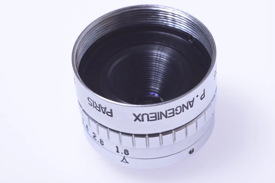 ✅ CÁMARA DE CINE DE PELÍCULA ANGENIEUX 12,5 MM 1,8 TIPO J1 ROSCA MONTAJE D 8 MM *COMO NUEVA* Foto 4 de 4