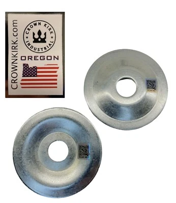 CROWN KIRK INDUSTRIAL Arbor Bench Grinder Washers 2- 3/4" OD x 5/8" ID