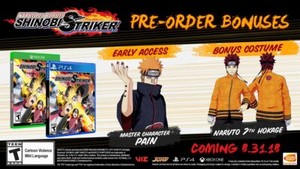 Xbox 1 Naruto To Boruto Shinobi Striker Master Character Costume Dlc No Game Ebay