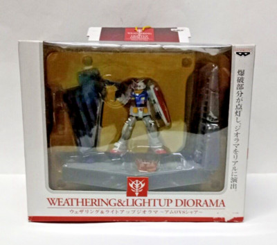 Gundam Weathering & Lightup Diorama MOBILE SUIT RX-78-2 GUNDUM Banpresto