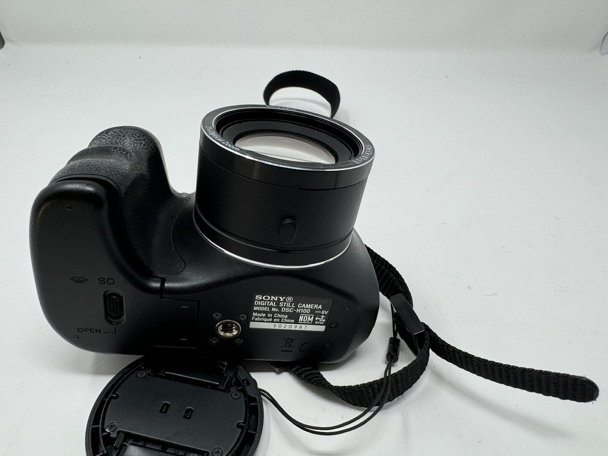 Sony CyberShot DSC-H100 16.1MP 21x Zoom Digital Camera Black