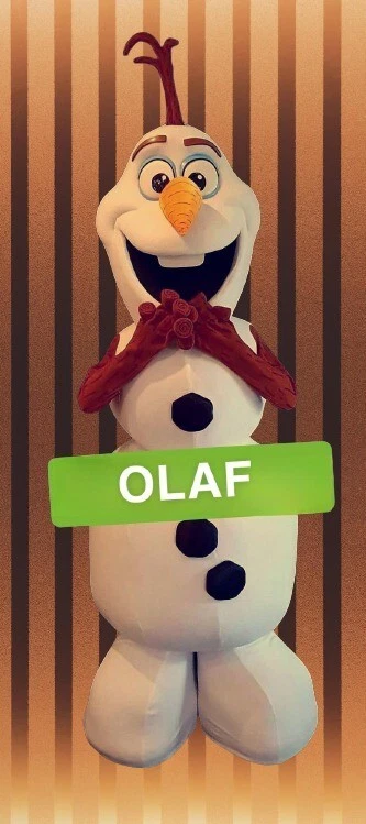 Mascotte Olaf costume olaf cosplay déguisement - Photo 2/2