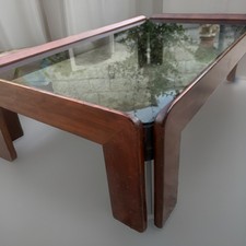 Tavolino Basso Afra e Tobia Scarpa - Anni ‘70- Modernariato Design Made In Italy