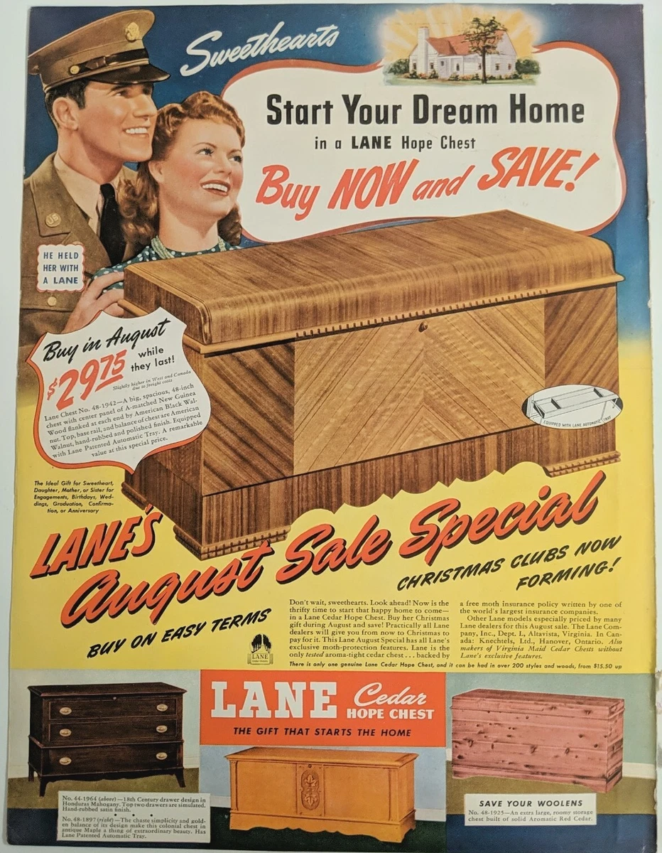 1941 lane cedar chest online