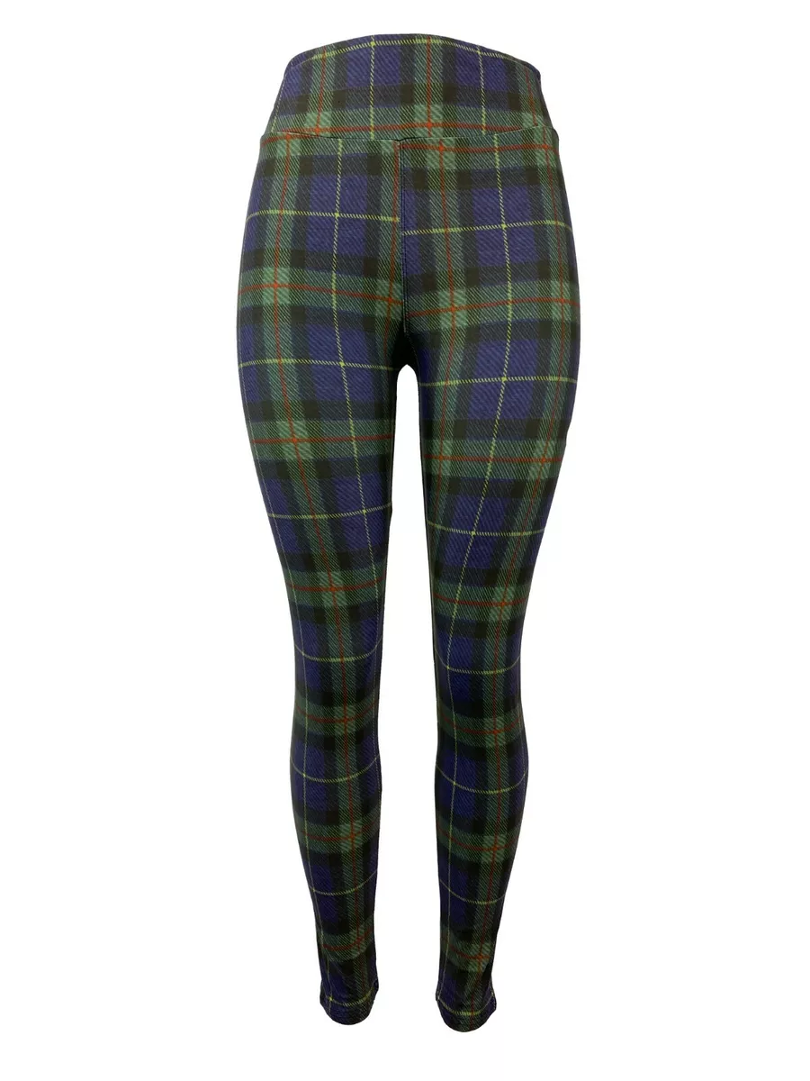 Tartan clearance plaid leggings