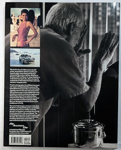 James Bond on Set Filming Die Another Day by Greg Williams Softcover Book - Imagen 2 de 2