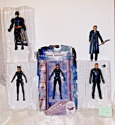 BATMAN 2011 The Dark Knight Rises Movie Masters Figure Set Lot of 5 NEW