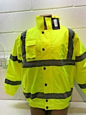Prettylittlething Jacket High Vis Coat Medium Neon Yellow  Visibility