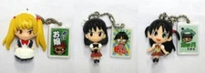 Bandai,School Rumble Swing,3 Items (Tenma,Yakumo,Eri) ,KeyChain Figure