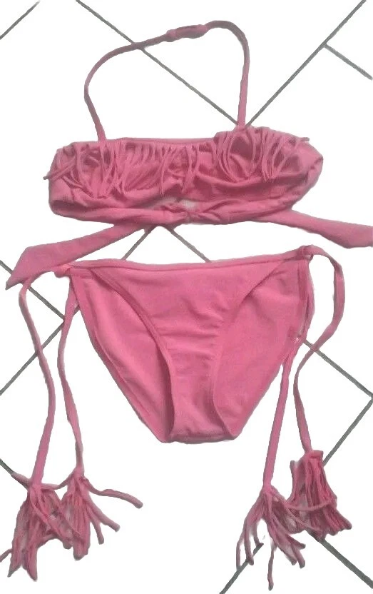 Maillot de bain Rose fille/Taille 12 ans /Bon État - Photo 1/1