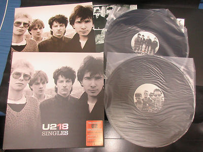 U2 18 Singles EU Double Vinyl LP in Gatefold Sleeve with Booklet