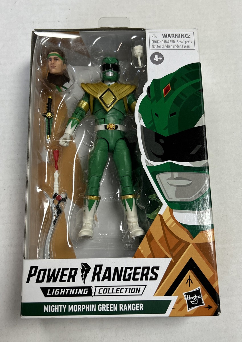 特撮 Power Rangers Lightning Green Ranger Hasbro E8966 Power Rangers Lightning Green Ranger 7 inch Action