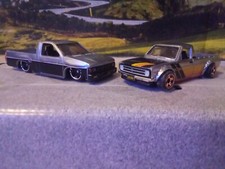 2024 Hot Wheels 93 Nissan Hardbody D21 1975 Datsun Sunny B120 -from Zamac Set