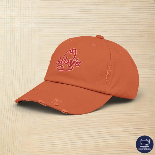 Arby's Restaurant Logo Unisex Distressed Cap - 第 30/73 張圖片
