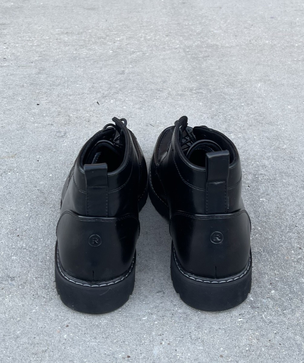 Rockport Kevan Boot CJ1573 Black Synthetic Lace Up Casual Rockport Kevan Boot CJ1573 Black Synthetic Lace Up Casual