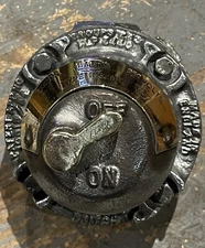 Vintage Industrial Walsall Brass Toggle Light Switch Crabtree Revo Benjamin