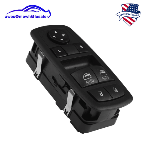 For 2015-2022 Dodge Challenger Master Window Switch Door lock Control 68183752AE - Picture 4 of 6