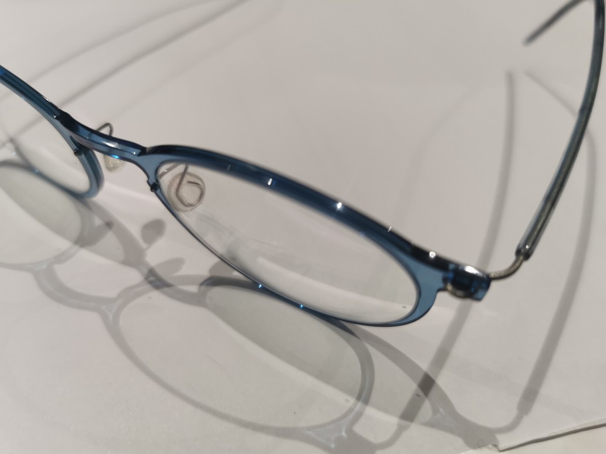 Lindberg Eyeglasses 6641 CO8 Col 228 Blue Frames Eyewear