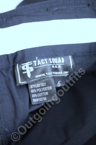 NEW Tact Squad U.S.A Trouser Women's Dark Navy Tactical Cargo Pants Size 6 Reg - Picture 13 of 14
