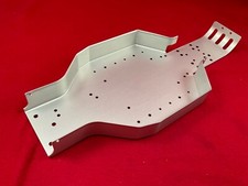 Team Associated RC10CC ALUMINUM SILVER CHASSIS TUB RC10 rere classic 40th clear