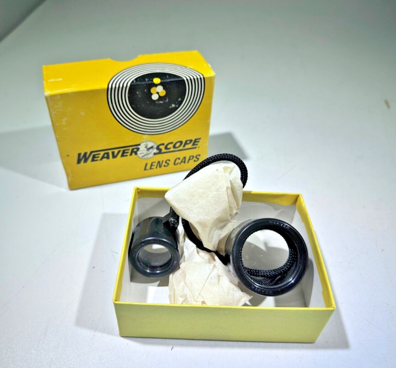 NOS Weaver Scope Lens Caps Fits D4 D6 and V22 Scopes