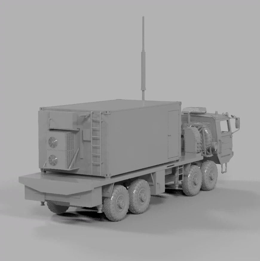 3D Printed 1/72/87/144 China Red Flag 9 Air Defense Command Vehicle Model Kit - Image 3 of 4