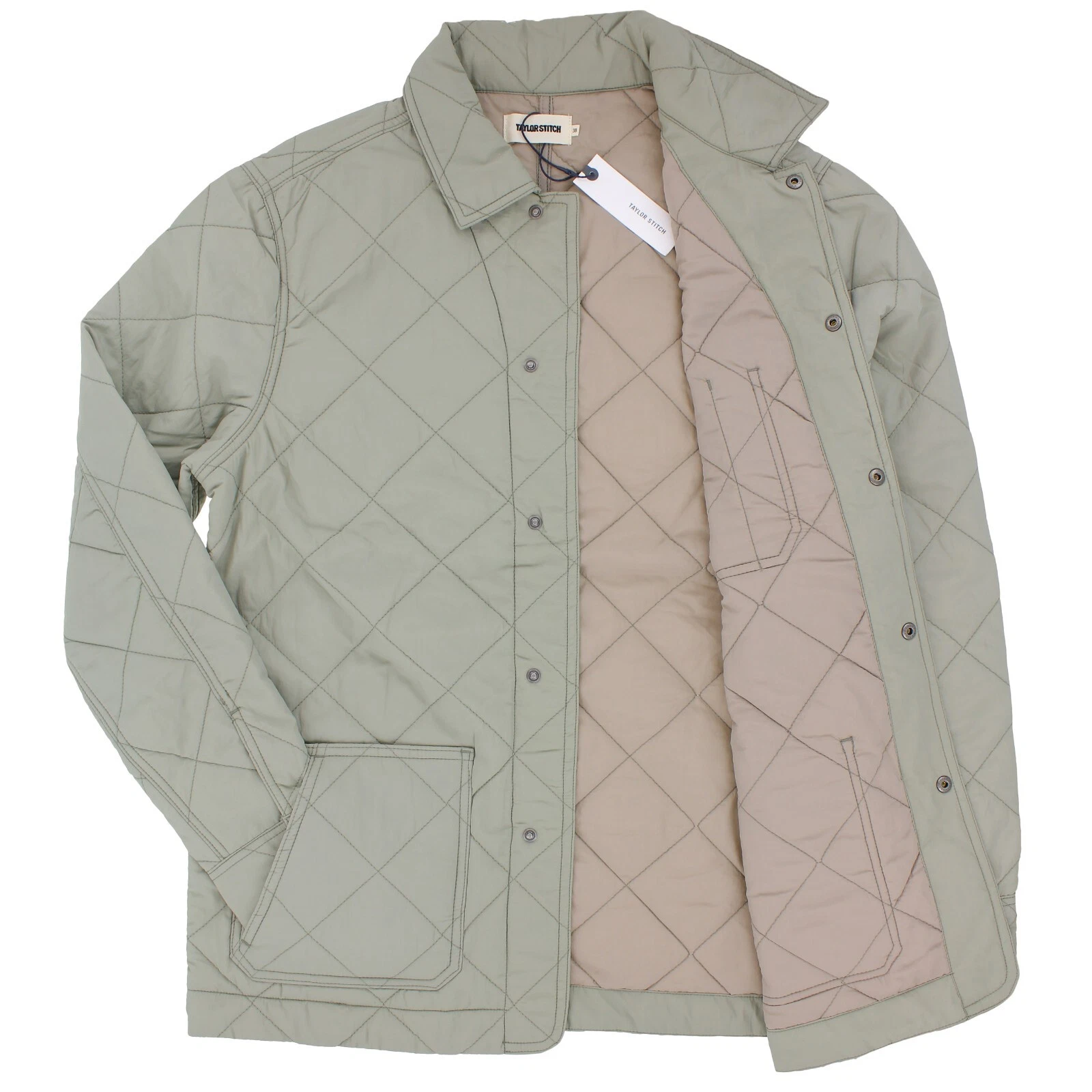 Taylor Stitch Men's Quilted Ojai Jacket Lightweight French Chore Coat $228
Opens in a new window or 