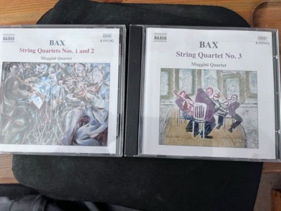 BAX: String Quartet No. 1-3 (Maggini Quartet) Naxos 2xCD