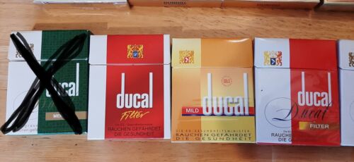 Zigarettenschachteln, 29 Stück Label D, leer, mit Gesundheitshinweis - Bild 4 von 11