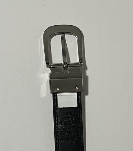 Wrangler Boys' Big Reversible Leather Belt Black/Brown, Size 24/60 - Picture 6 of 8