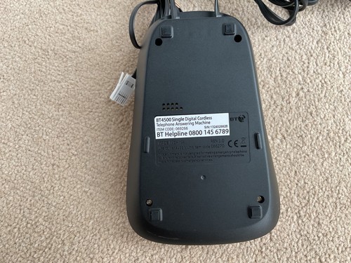 BT 4500 Pojedynczy cyfrowy telefon bezprzewodowy Telefon i sekretarka - Zdjęcie 10 z 14
