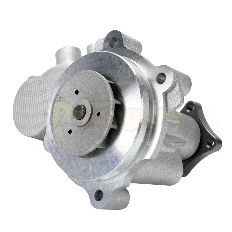 Bomba de agua con brida de polea de 4 pernos con correa serpentina para Ford F-150 2013-2017 5,0 L Foto 4 de 4