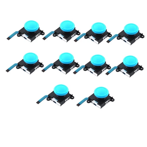 10 Pièces Joystick Analogique 3D pour NS  Lite Joycon Contrôleur Poignée Jo3023