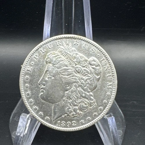 1892 O Morgan Silver Dollar Semi Key Date Good Details