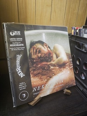 NEKROMANTIK Ltd Ed OST LP 7'' Smoke Vinyl Jorg Buttgereit Cult Horror 2014 VG+VG+
