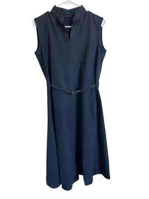 The Row Women's Navy Utility Midi Dress Size 6