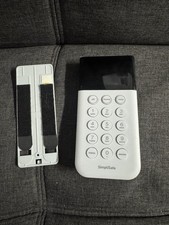 SimpliSafe SSKP3 Wireless Home Security Keypad Remote White Tested